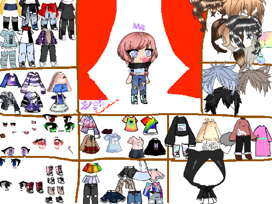 Gacha life anime dress up sale