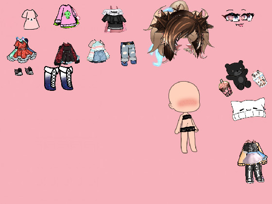 Cute gacha outlet outfits