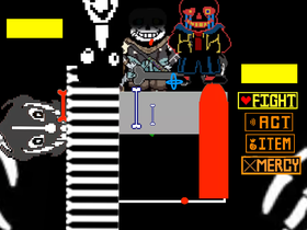 Ink Sans BOSS FIGHT 1 2 Project by Sassy Flare