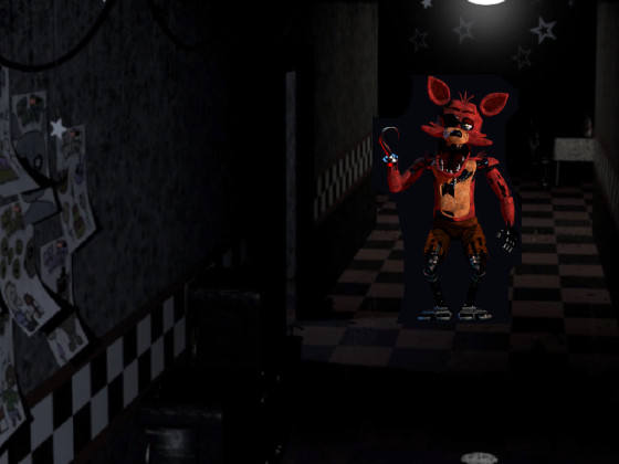 The Fox In The Hall-FNAF THE MOVIE Poster SCENE | Tynker