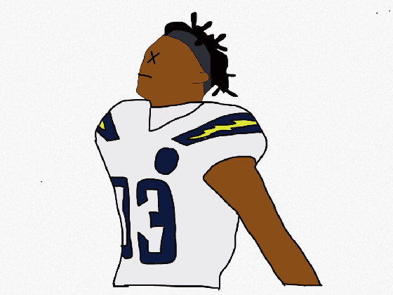 Dorian ⚡️ on X: Derwin James Jr. drawing ✍️⚡️ #BoltUp https