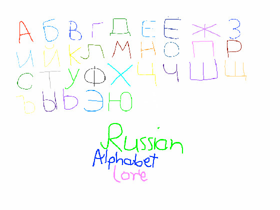 Russian Alphabet Lore school - Comic Studio