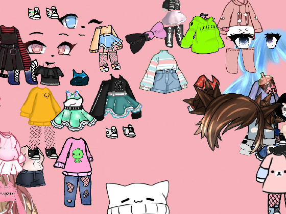 Gachalife=FISRT TIME I DO A CLOTHES EDIT EEKK i think its ok. Wut do yall  tink??