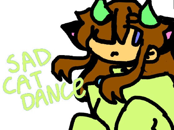 Sad Cat Dance // animation meme 