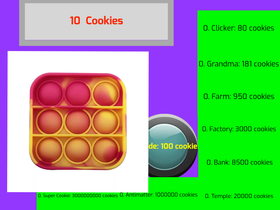 Cookie Clicker 2🍪 Unblocked Games Play Online, Tynker
